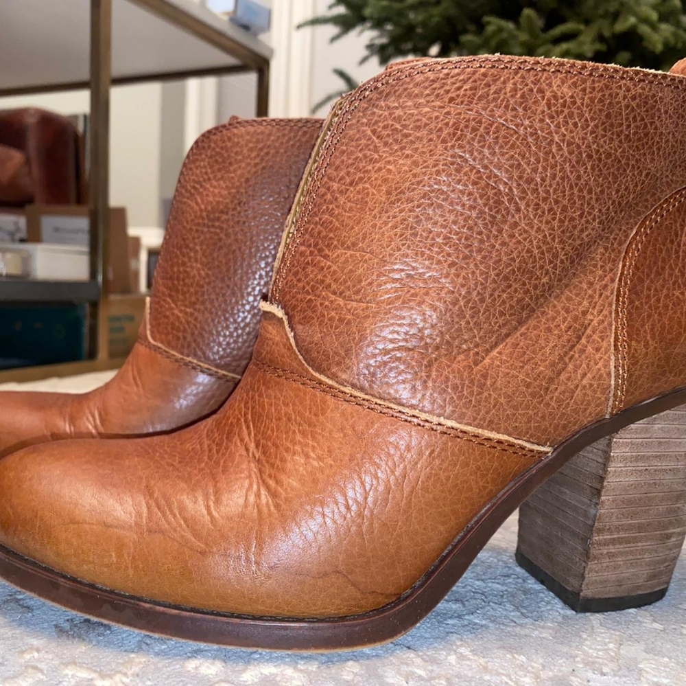 Ellen Boho Ankle Boots Leather